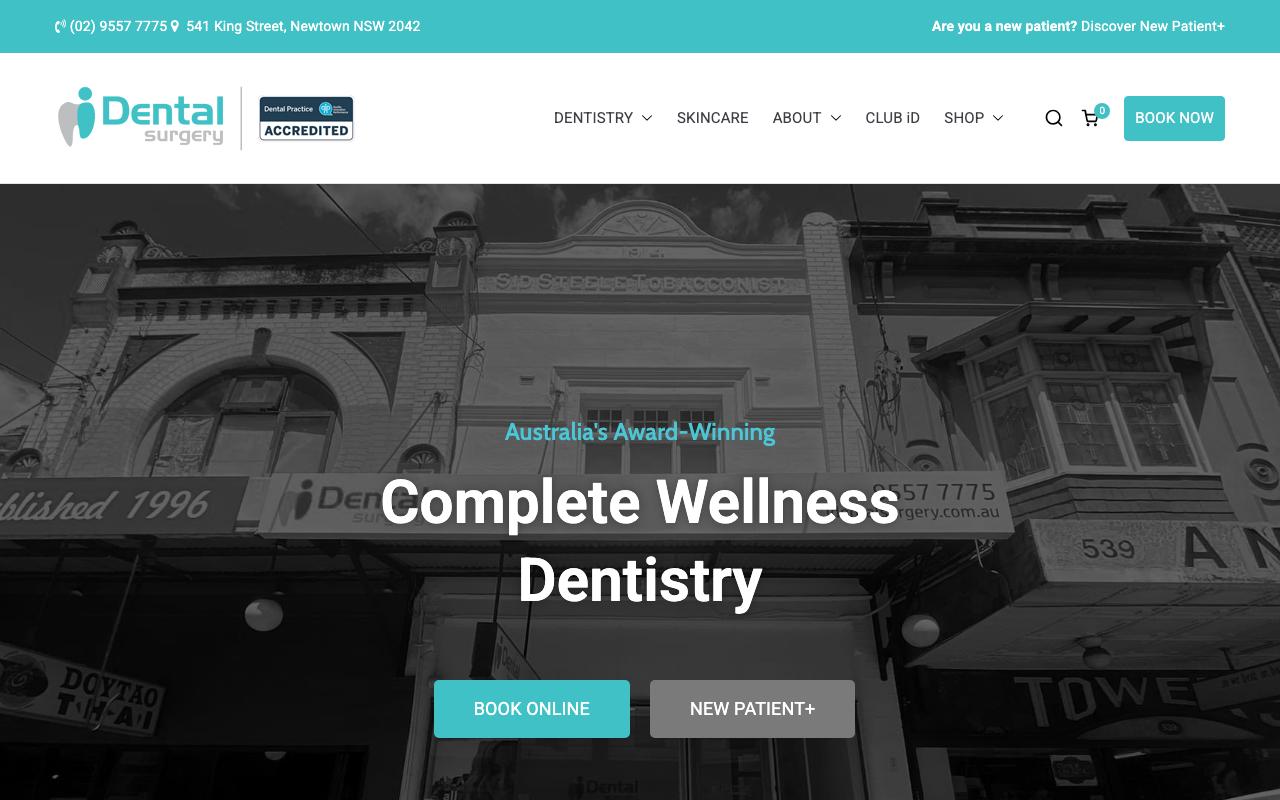 iDental Surgery website