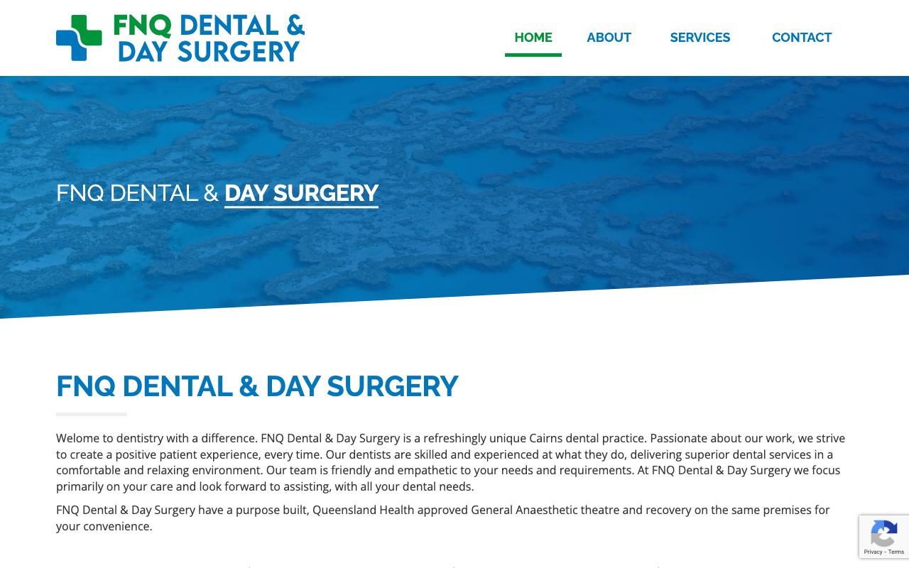 FNQ Dental & Day Surgery website